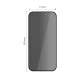 Apsauginis stiklas Tech-Protect Glass Spy+ iPhone 16 / 17 Pro Max (2 vnt.)