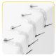 Humberg Type D Staples for Plastic Welders, 100 pcs