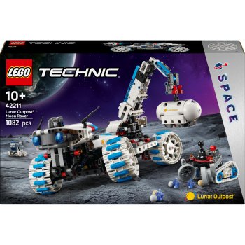 LEGO Technic 42211 Lunar Outpost Moon Rover mėnuleigis