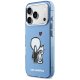 Karl Lagerfeld Karl & Choupette dėklas iPhone 17 Pro Max, mėlynas