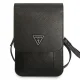 Guess Saffiano Triangle išmaniojo telefono rankinė-piniginė, juoda