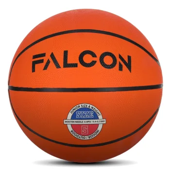 Krepšinio kamuolys 4Fizjo Falcon, 5 dydis, oranžinis