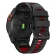 Tech-Protect IconBand Pro dirželis, skirtas Garmin Fenix 3/5X/6X/7X, juodas/raudonas