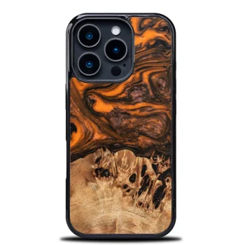 Bewood Unique dėklas, skirtas iPhone 16 Pro, oranžinis