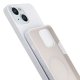 3mk Hardy Silicone MagCase dėklas, skirtas iPhone 15, baltas / sidabrinis