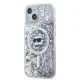 Karl Lagerfeld dėklas iPhone 13 / 14 / 15 su MagSafe, Liquid Glitter Choupette Head
