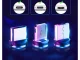 Magnetinis įkrovimo laidas 3-in-1 (Micro USB, Type-C, Lightning), 1m, auksinis