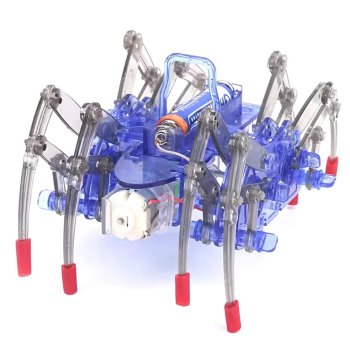 Creative robot construction set for kids – spider model, assembly kit, multicolor