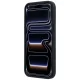 Mercedes dėklas iPhone 18 Pro Max / 17 Pro Max Leather Mesh MagSafe, mėlynas