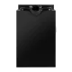 Barber Backwash Unit Gabbiano 5023, Black