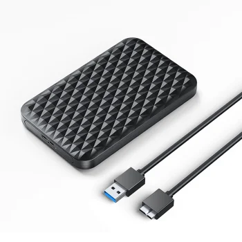 Išorinis disko dėklas Orico 2520U3-V1 2.5" HDD/SSD USB Micro-B, juodas
