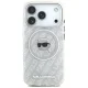 Karl Lagerfeld iPhone 17 Pro dėklas IML Karl Head Logo MagSafe, pilkas