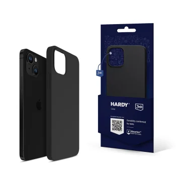 3mk Hardy Silicone MagCase dėklas iPhone 14 Plus, pilkas