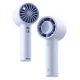 Nešiojamas rankinis USB ventiliatorius Jisulife Handheld Fan 10, 4000 mAh, mėlynas