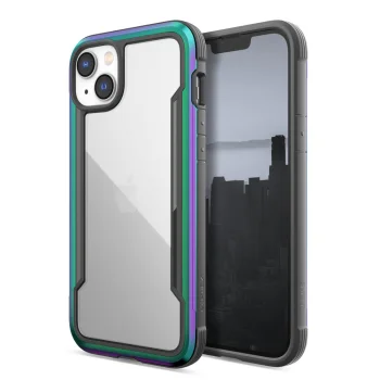 Telefono dėklas Raptic Shield skirtas iPhone 14 Plus su MagSafe, opalo spalvos