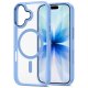 Tech-Protect MagMat MagSafe dėklas, skirtas iPhone 17 - Transparent Blue