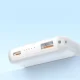 Išorinė baterija Dudao K14S+ 10000 mAh 20W su MagSafe ir stovu, balta