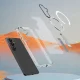 Hybrid Armor X Case for Samsung Galaxy S26 with Stand and MagSafe, Transparent