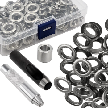 Grommet Tool Kit for Tarpaulin 10mm 100pcs Gardlov 25811