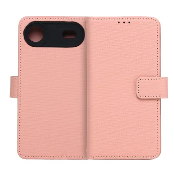 Atverčiamas dėklas Smart Triangle skirtas Samsung Galaxy A37 5G, rožinis