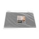 Streak-Free Microfiber Cleaning Cloths for Windows & Glass 3 Pack 12x16\" Ruhhy 27207, Grey