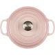Ketaus troškintuvas Le Creuset Signature 24 cm 4.2 l, apvalus, Shell Pink