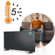 Infraraudonųjų spindulių šildytuvas Berdsen BD-980 600 W, juodas