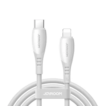 Joyroom S-A59 Vibrant Series USB-C - Lightning laidas 30W 1.2m, baltas