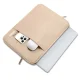 Nešiojamojo kompiuterio dėklas Tech-Protect Sleevy 15-16\", smėlinis