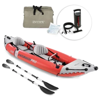 Pripučiama dvivietė baidarė INTEX Excursion Pro K2 68309