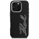 Karl Lagerfeld dėklas iPhone 16 Pro Max telefonui, juodas