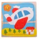 Wooden Jigsaw Puzzle \"Airplane\" 16 pcs
