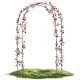 Plonos PL-990 sodo pergola-arka vijokliniams augalams, 240 cm, juoda