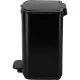 Brabantia Bo pedalinė šiukšliadėžė 4 l, matinė juoda