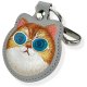 Nimmy Glasses Cool Cat sekiklio dėklas, pilkas