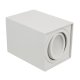 Maclean MCE426 W Surface Mounted Spotlight, GU10, Square, White