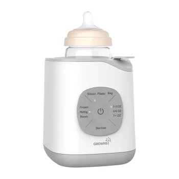 Buteliukų šildytuvas Grownsy N9 10-in-1, pilkas