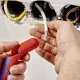Universalus kabelių izoliacijos nuėmiklis KNIPEX ErgoStrip kairiarankiams