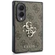 Guess Big 4G Logo dėklas Samsung Galaxy Z Fold 8, rudas