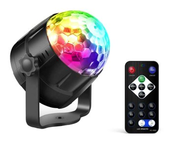 Disco Ball LED RGB Projector with Remote Control ZS48