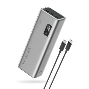 Cuktech P+Series No. 15 išorinė baterija 150W 20000mAh, pilka