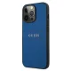 Dėklas Guess Saffiano Stripe skirtas iPhone 13 Pro Max 6.7\", mėlynas