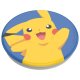 Popsockets 2 Pikachu Knocked Holder and Phone Stand