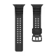 Triple Protection Strap for Apple Watch 38/40/41mm - Black