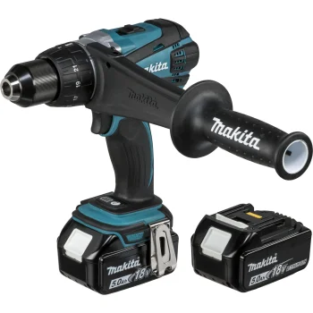Akumuliatorinis gręžtuvas-suktuvas Makita DDF458RTJ 18V 2x 5.0Ah