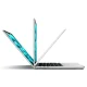 Apsauginis dėklas Spigen AirSkin, skirtas MacBook Air 13\" (M2–M5), Frost Clear