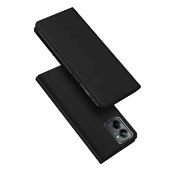 Atverčiamasis dėklas Dux Ducis Skin Pro telefonui Realme 10 Pro, juodas