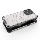 Dėklas iPhone 14 Pro Max „Honeycomb“, skaidrus