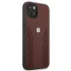 BMW Curve Perforate dėklas, skirtas iPhone 13 / 14 / 15, raudonas