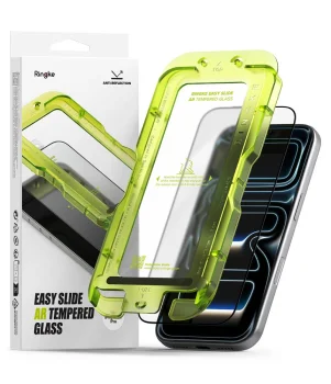 „Ringke Easy Slide Anti-Reflective“ apsauginis stiklas „iPhone 17 Pro Max“